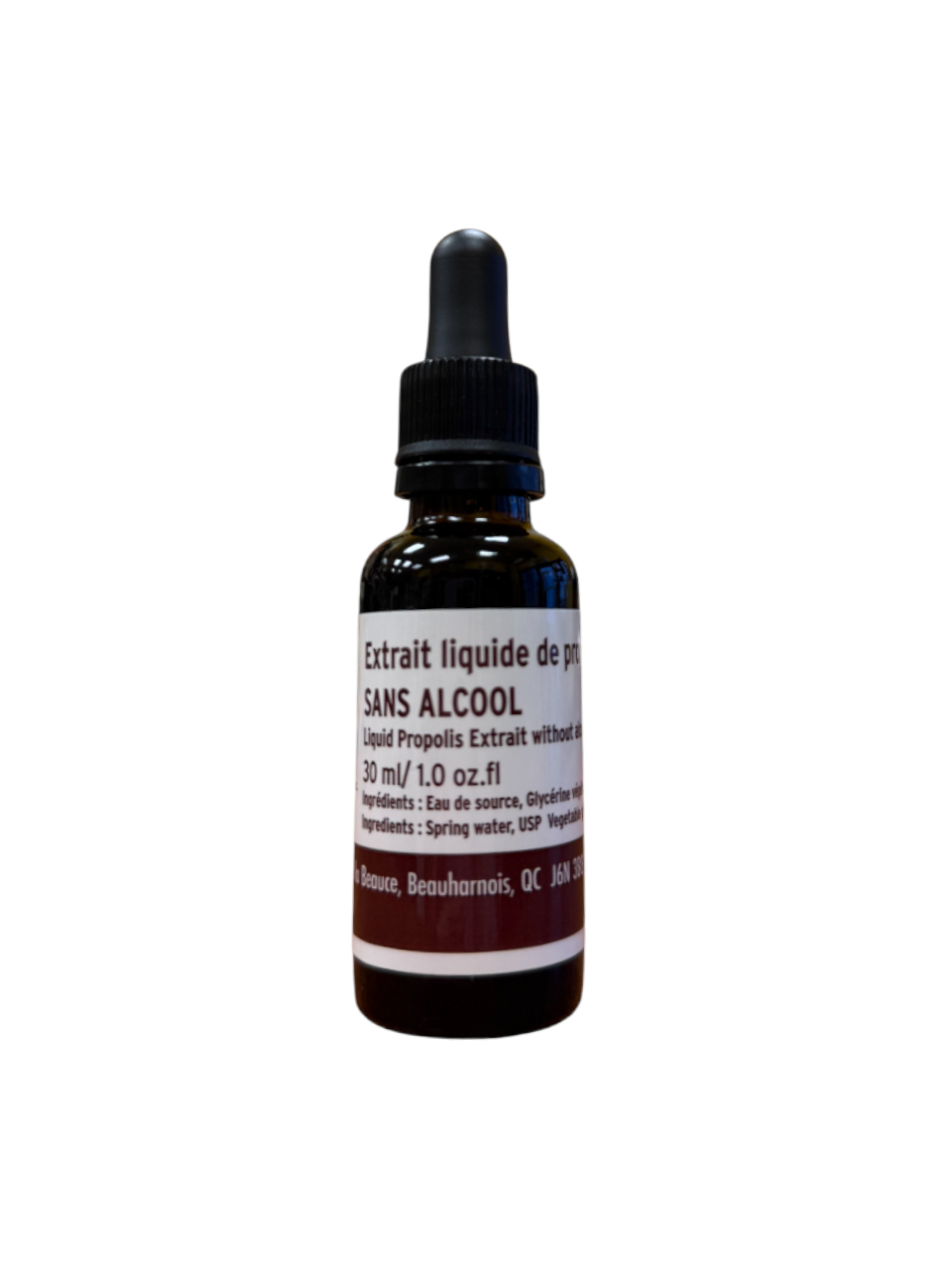 Extrait liquide à la propolis sans alcool